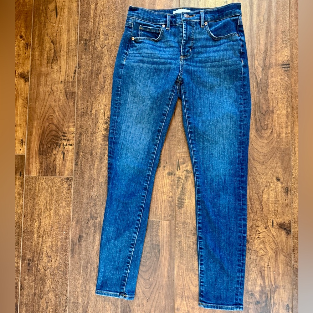 Loft Medium Wash Skinny Jeans 26 Regular